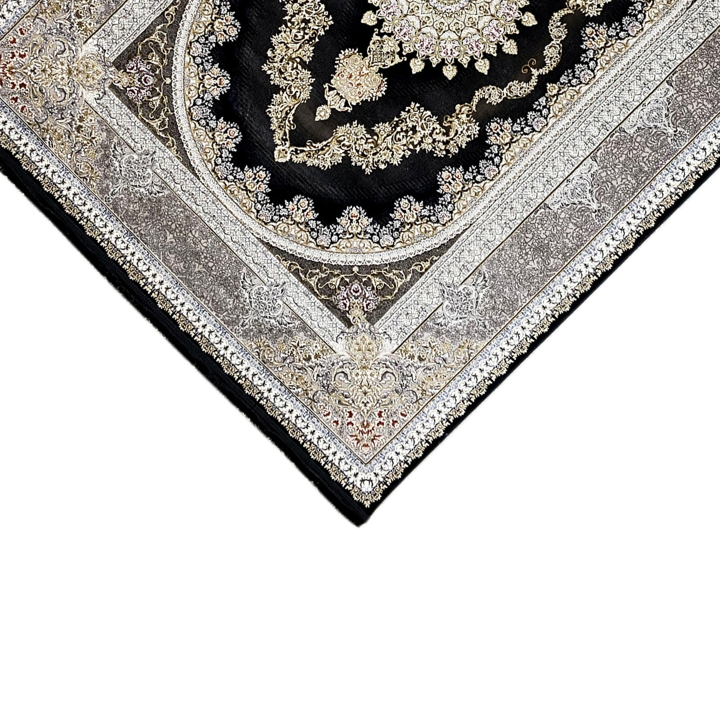 マリンブルーのカーペット 170x240cm