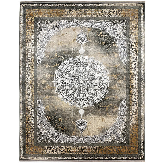 クラシックなスモークブラウン 170x240cm