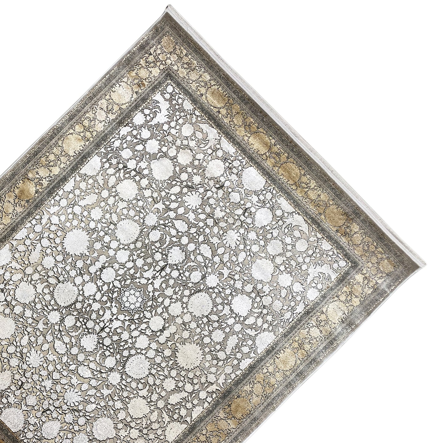 シルバーゴールドカーペット 170x240cm