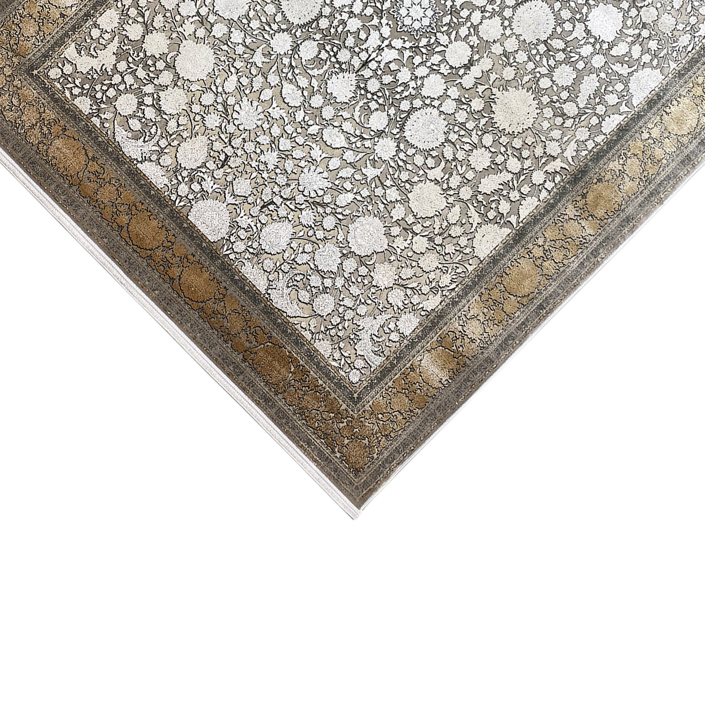 シルバーゴールドカーペット 170x240cm