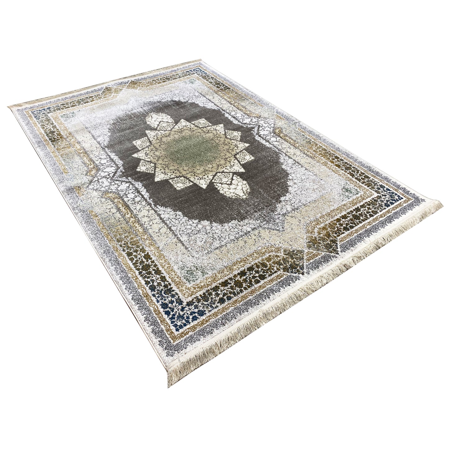 クリーム カーペット 170x240cm