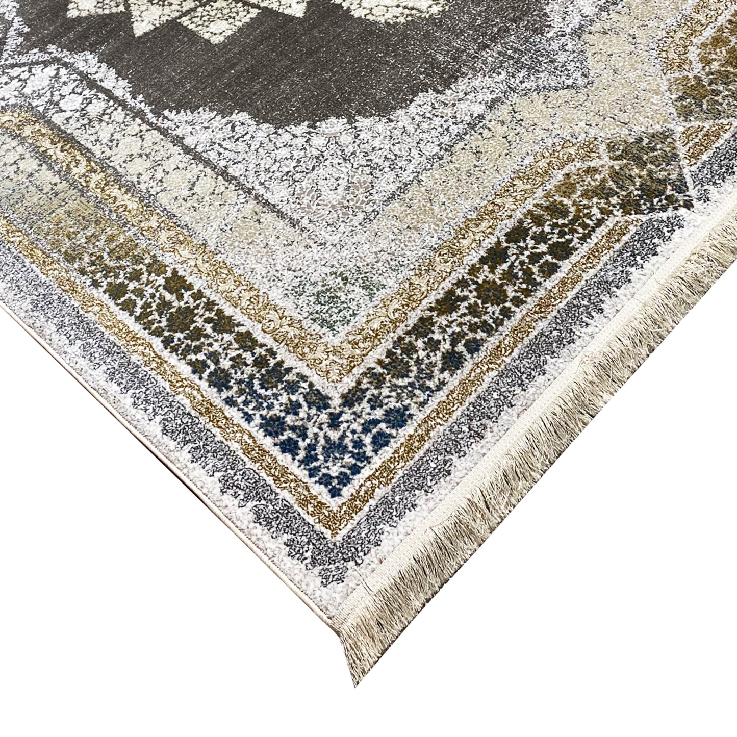 クリーム カーペット 170x240cm