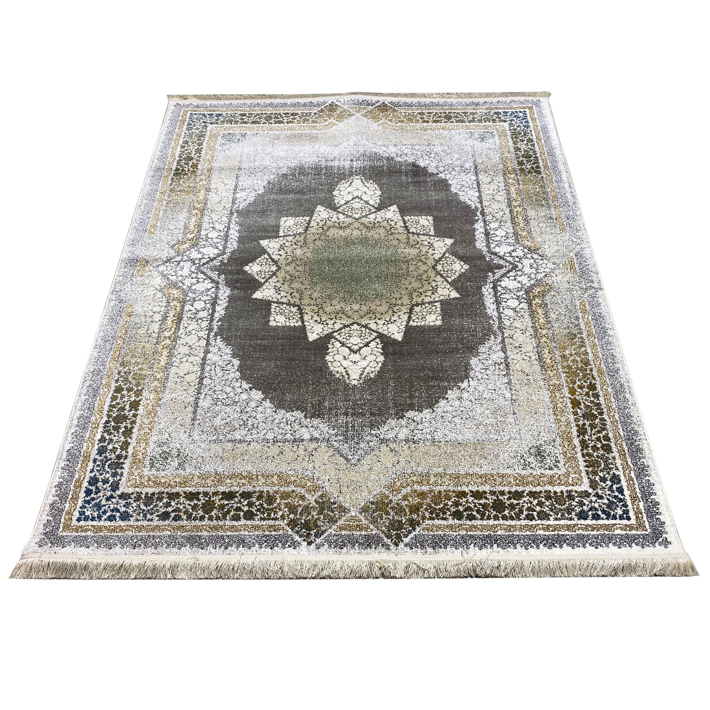 クリーム カーペット 170x240cm