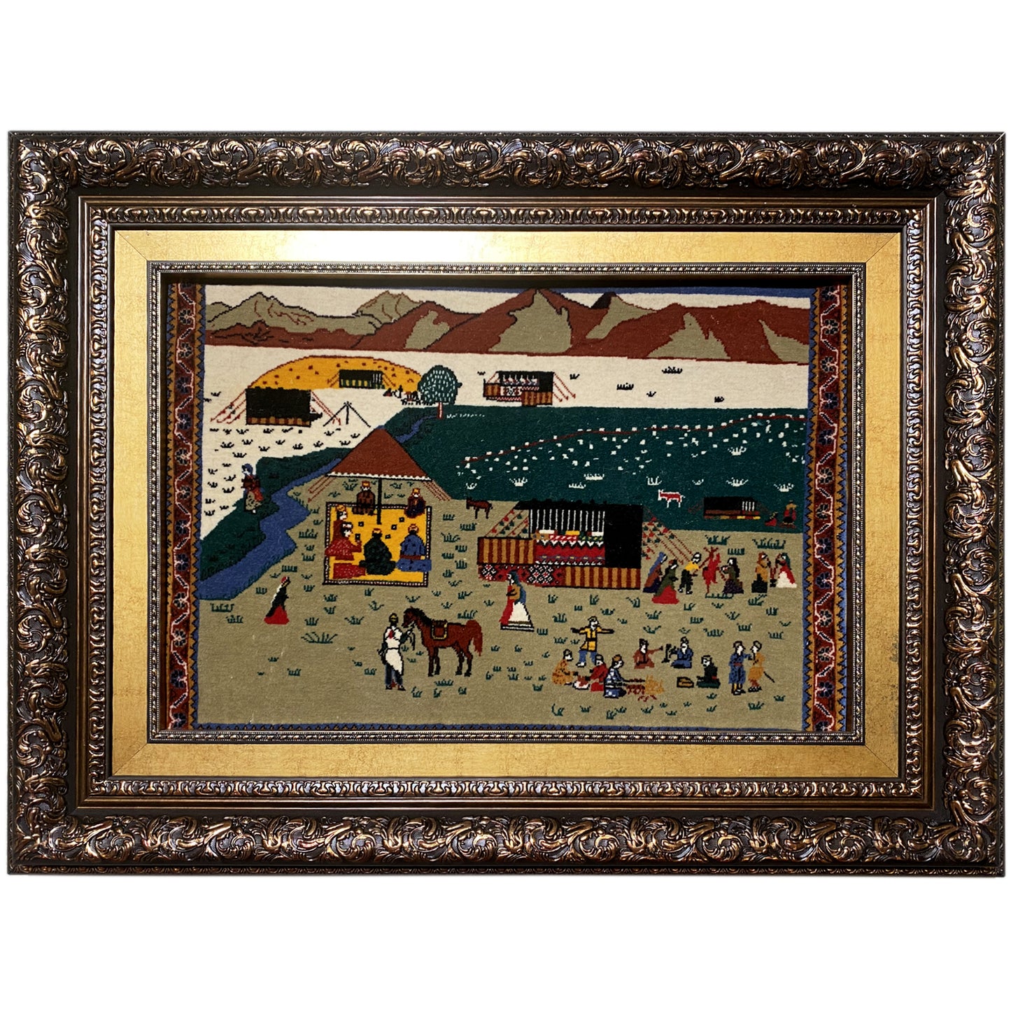 画像カーペット 56x47cm