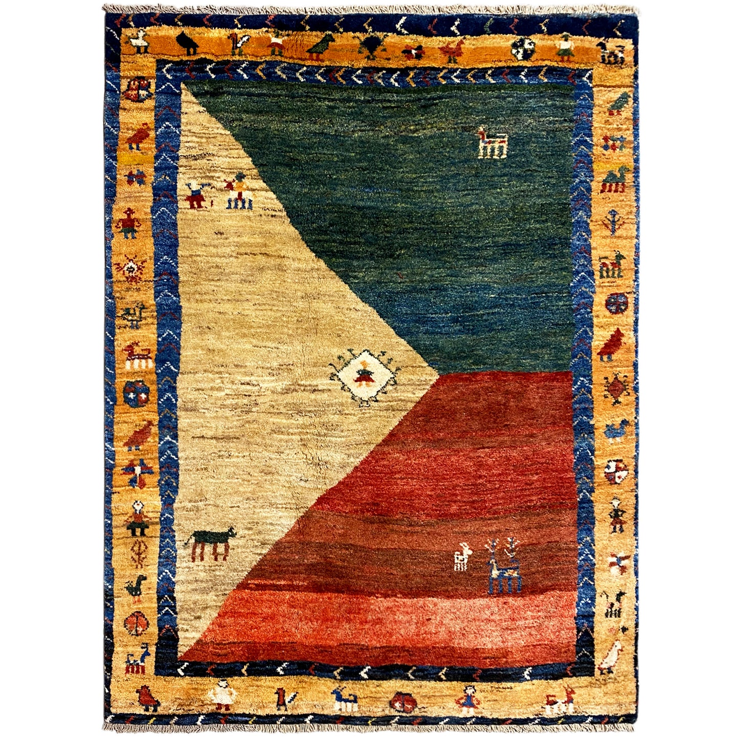 ガベ絨毯 175x142 cm