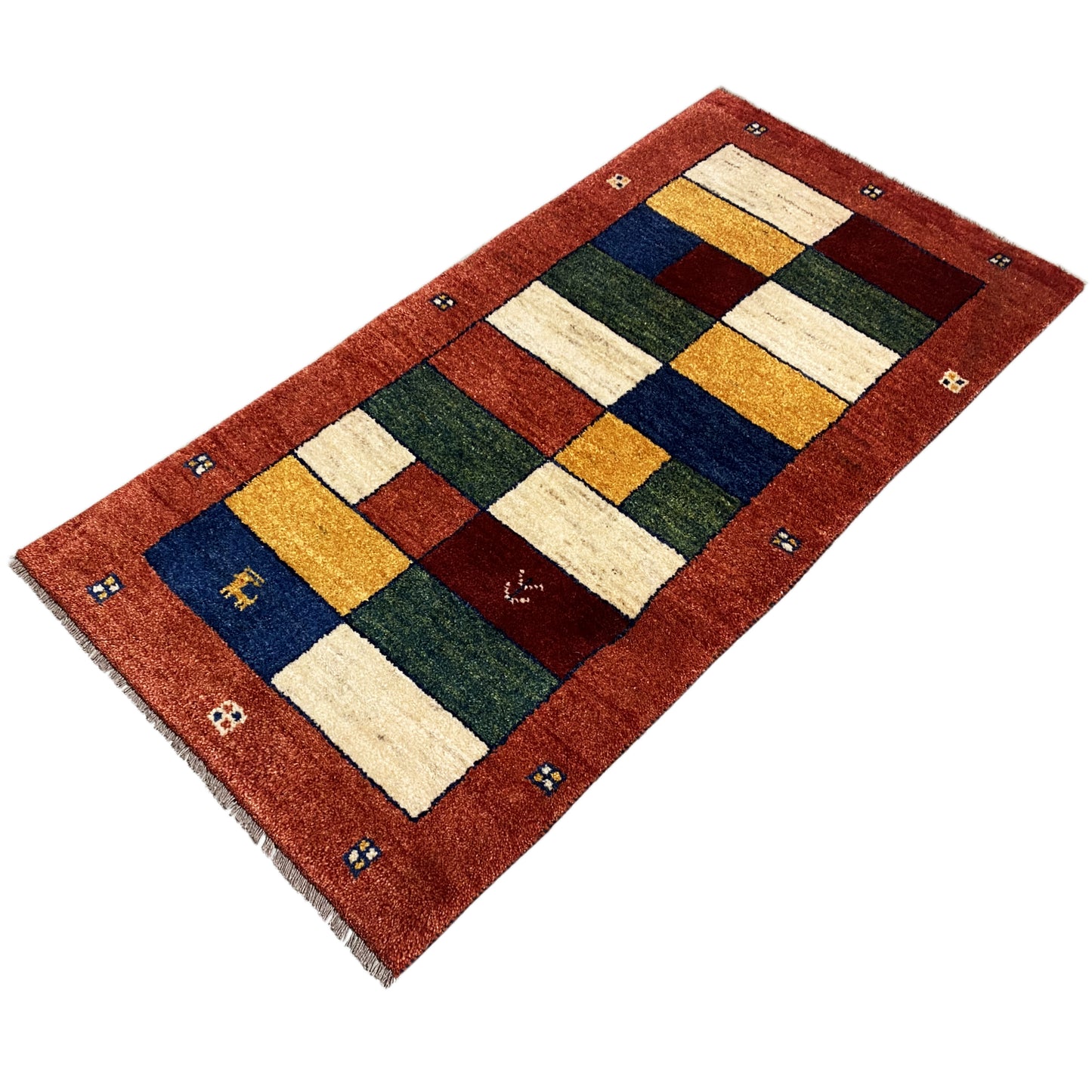 ギャベ ラウファー 139x68cm