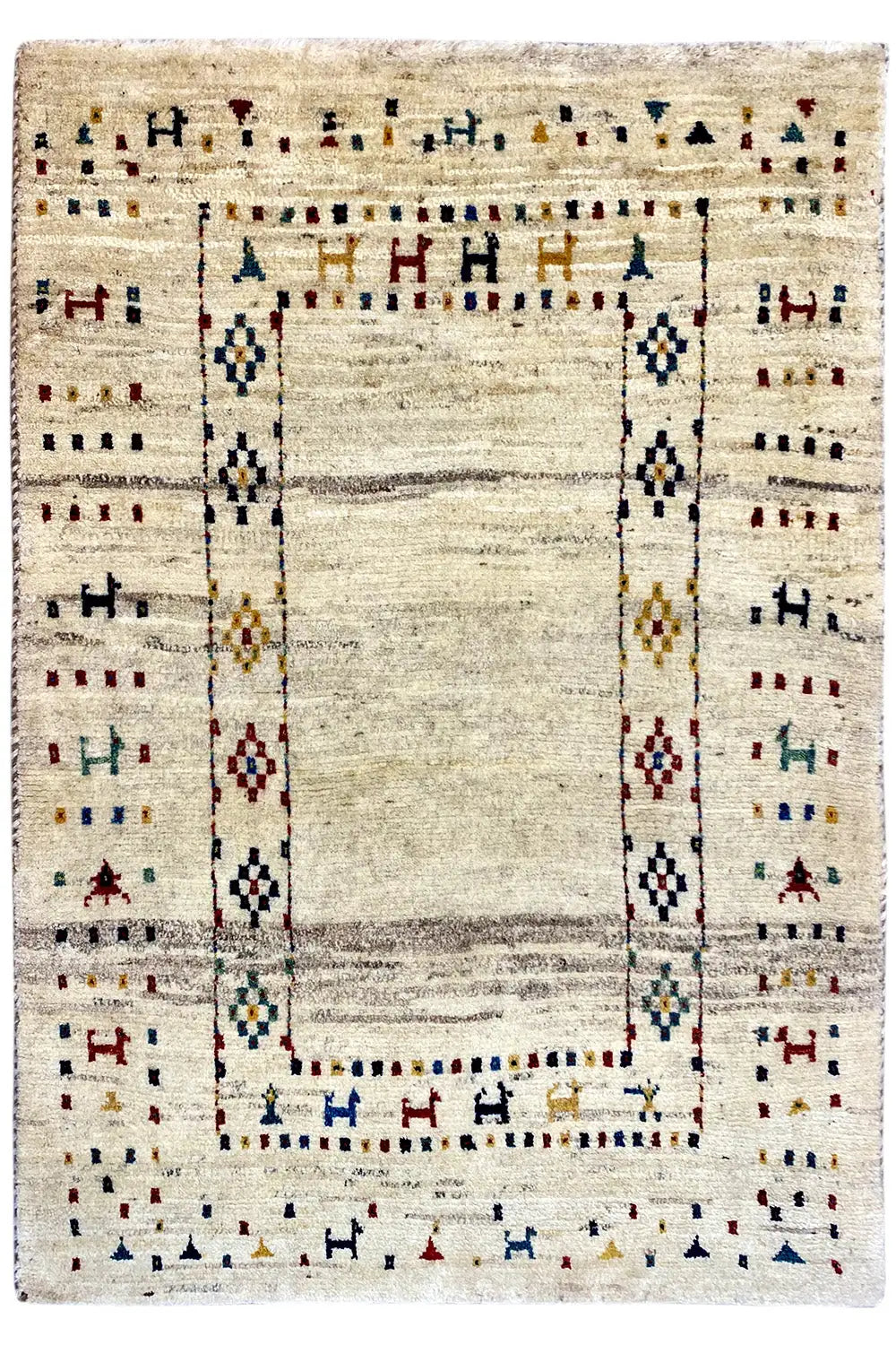 Gabbeh Teppich (129x90 cm) - German Carpet Shop