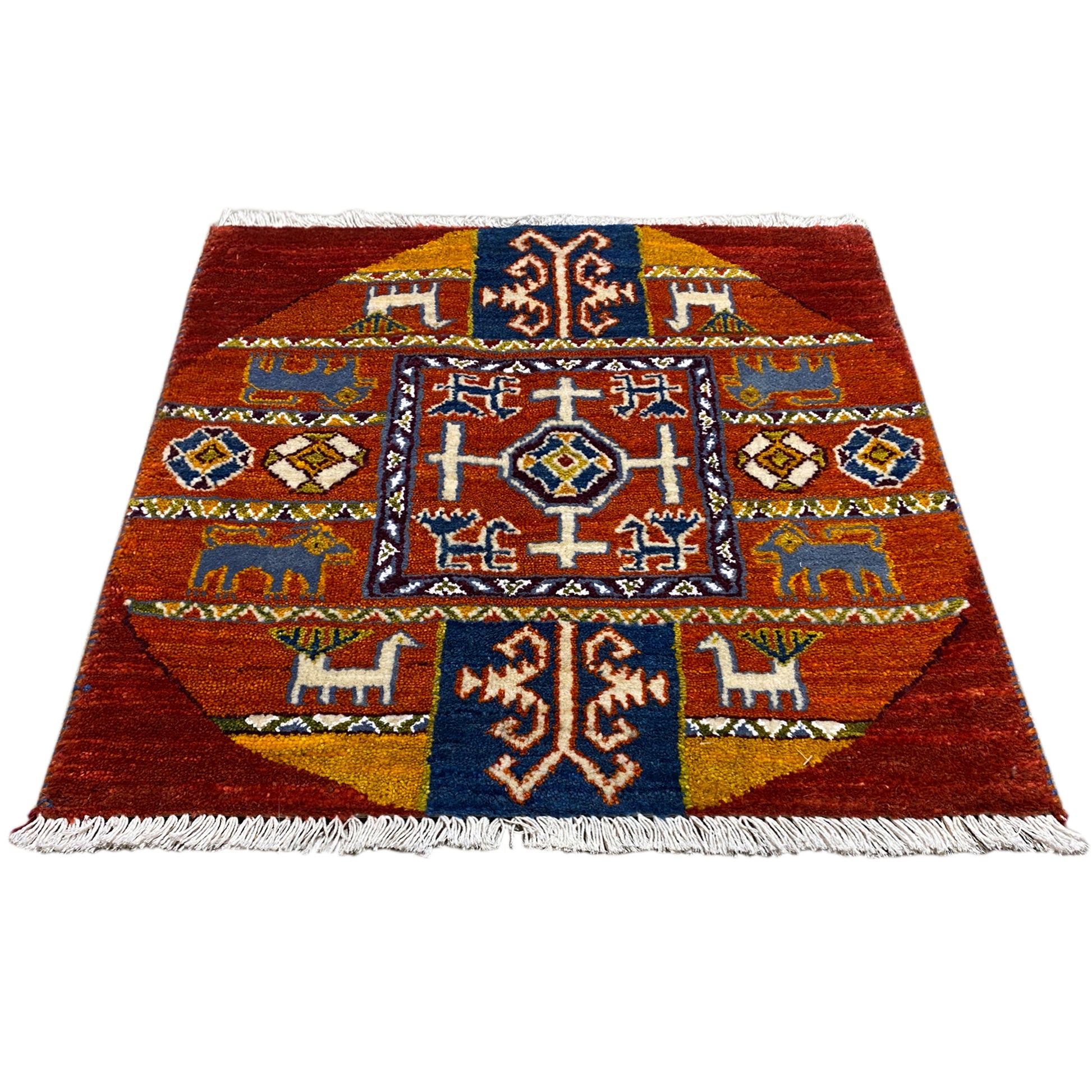 Gabbeh Teppich Lori 60x59 cm - German Carpet Shop