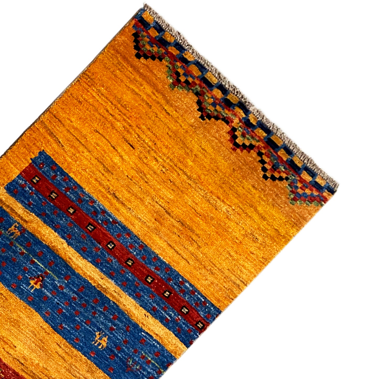 ギャベ絨毯 220x77 cm