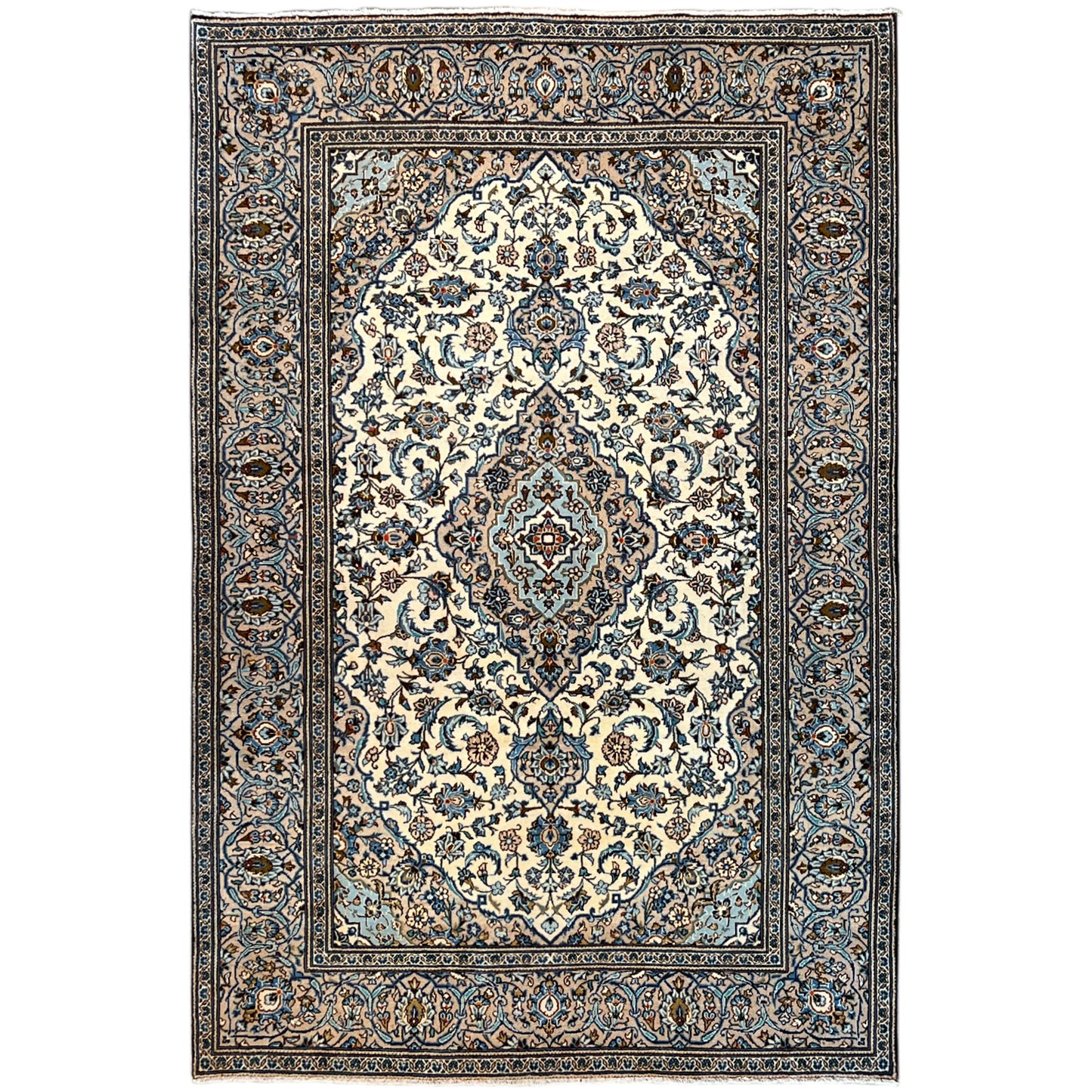 Keshan Teppich 294x194 cm - Premium Keshan Teppiche from German Carpet Shop - Just €890! Shop now at German Carpet Shop