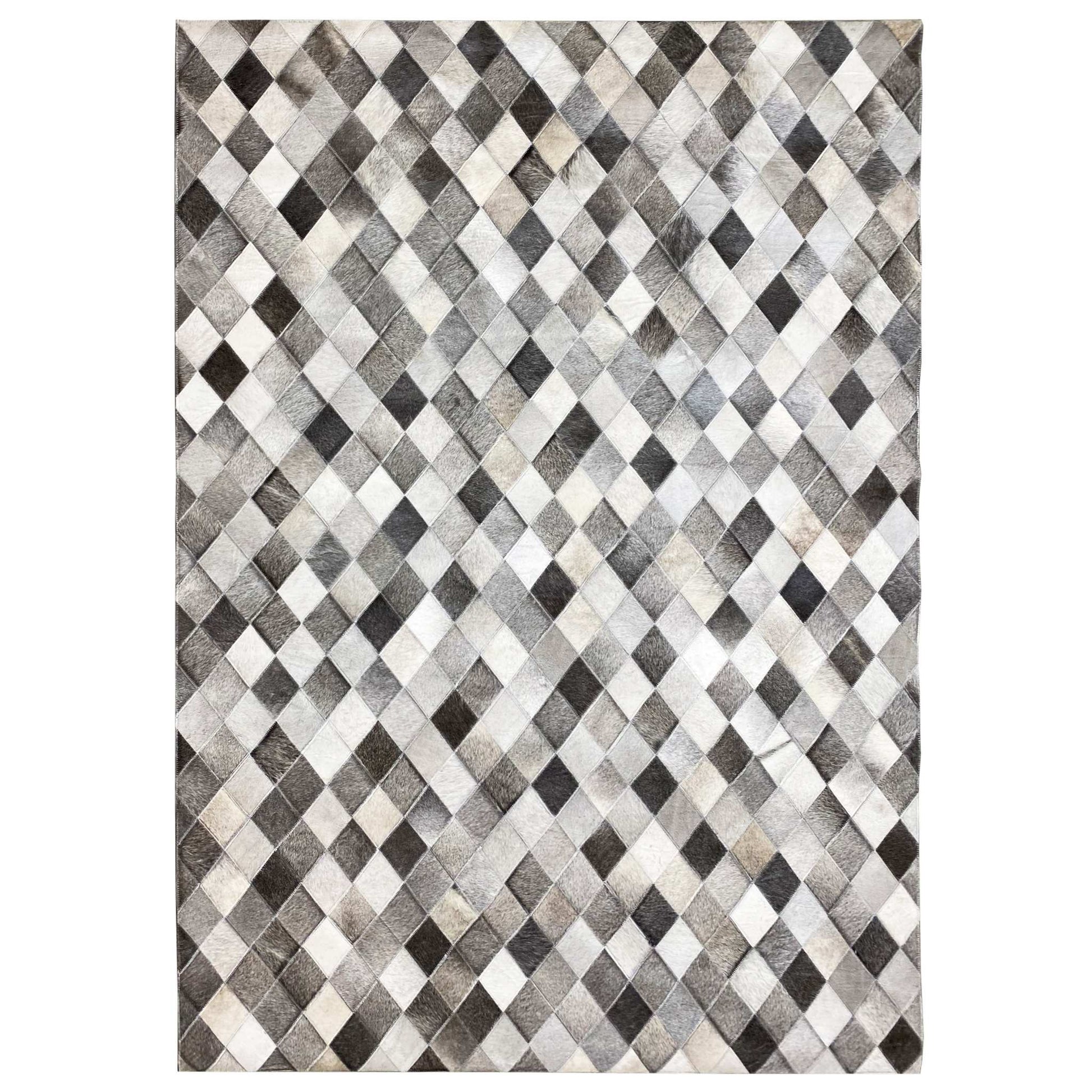 Diamant Kalbsleder Teppich 246x150 cm - German Carpet Shop