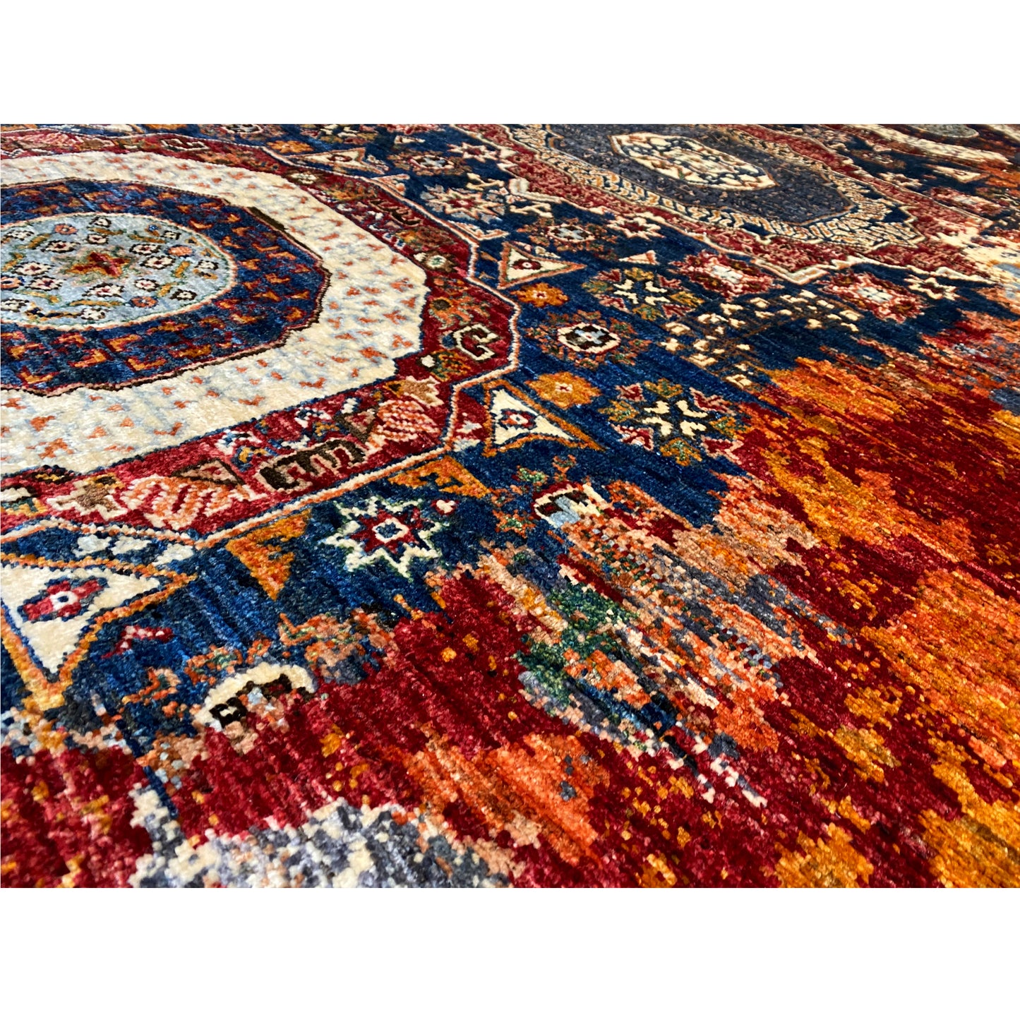 Handgeknüpfter Mamluk Teppich 240x173 cm - German Carpet Shop