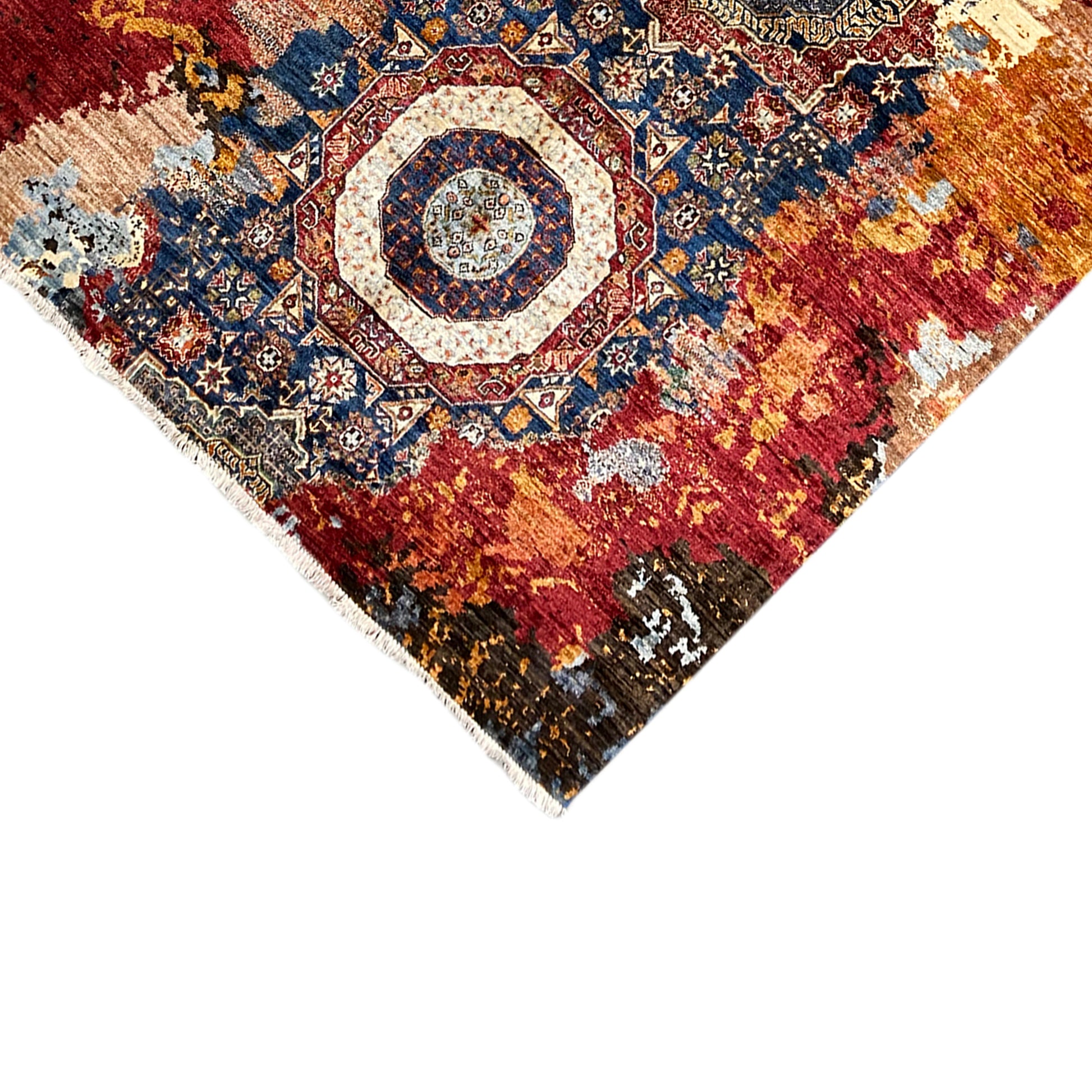 Handgeknüpfter Mamluk Teppich 240x173 cm - German Carpet Shop