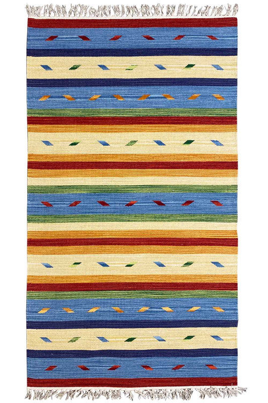 Moderner Kelim Teppich - Samak (90x160 cm) - German Carpet Shop