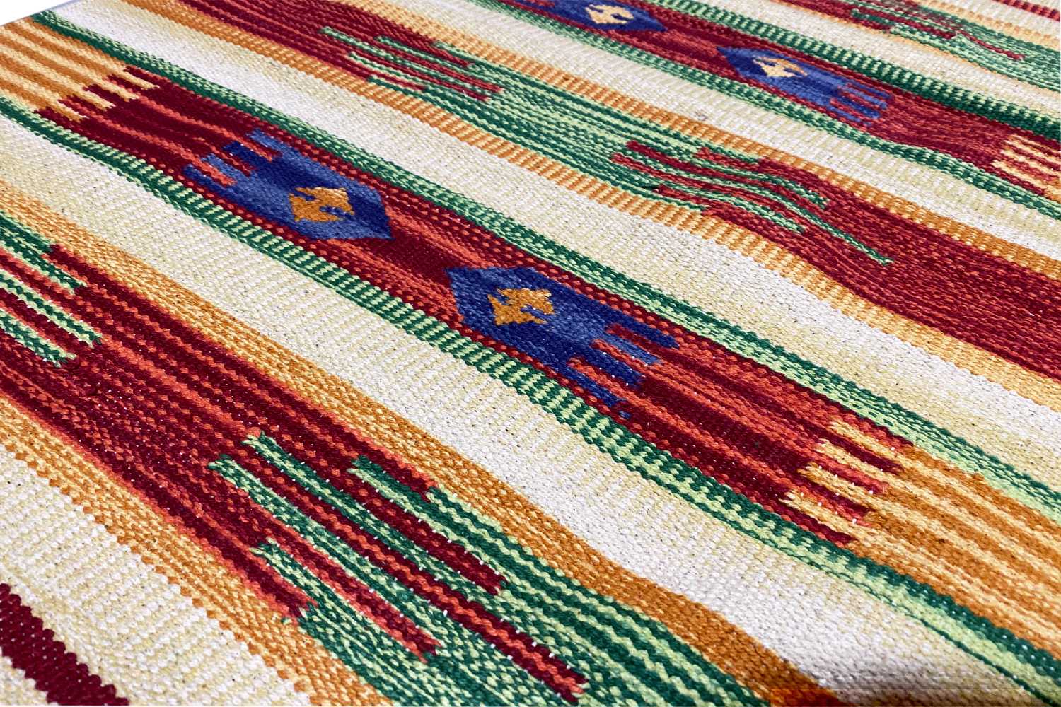 Moderner Kelim Teppich - Samak (60x90 cm) - German Carpet Shop