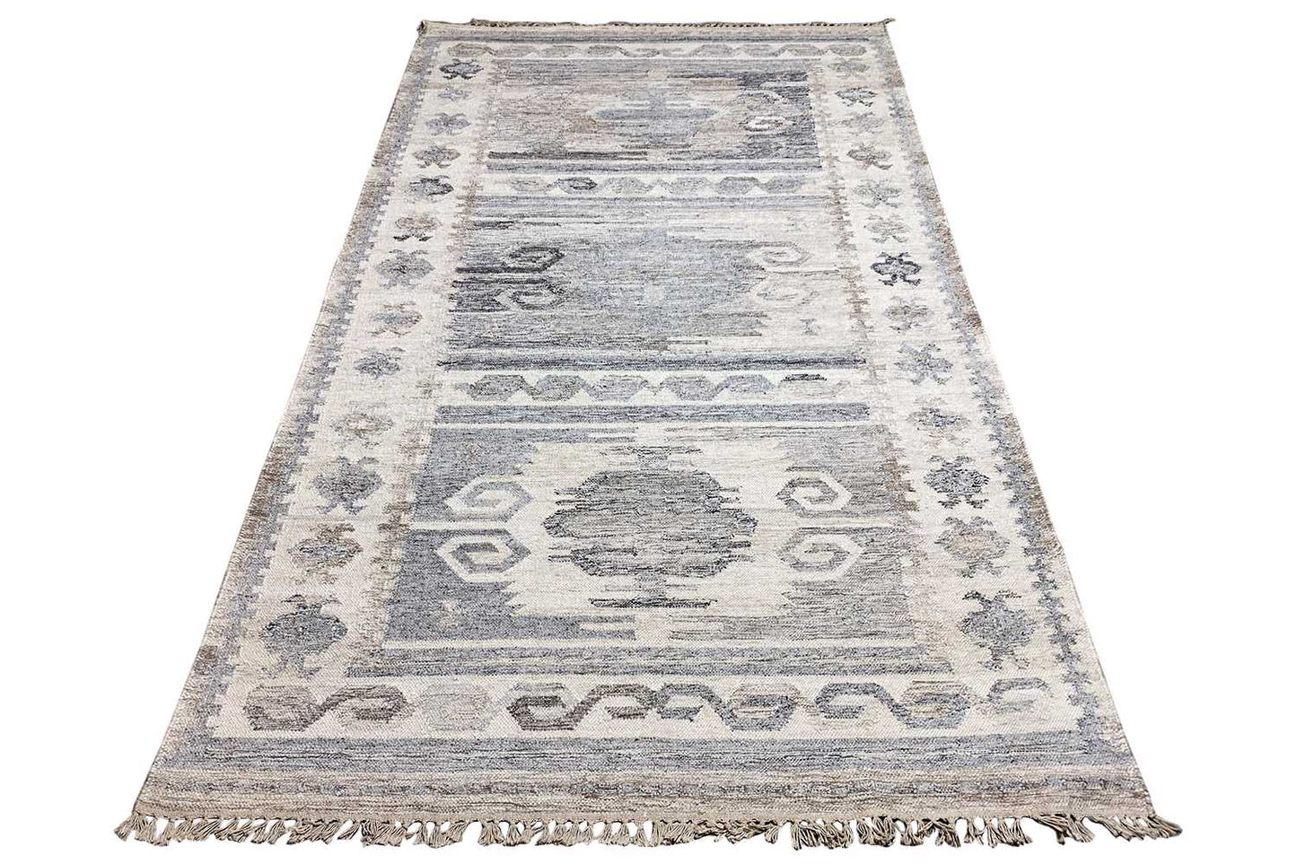 Moderne Kelim - Dhurrie - (244x152 cm) - German Carpet Shop