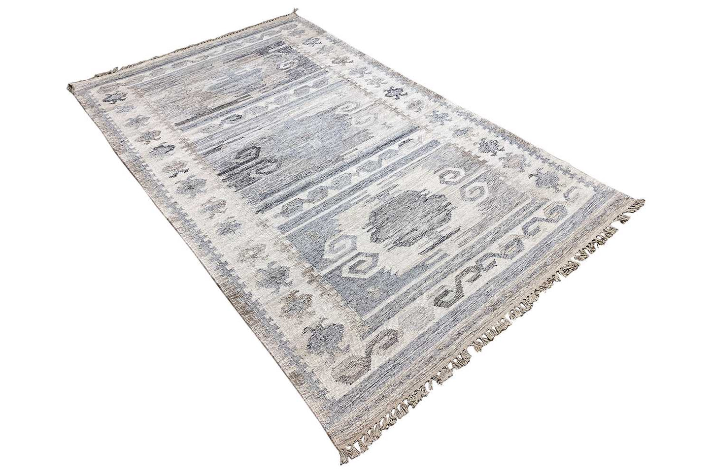 Moderne Kelim - Dhurrie - (244x152 cm) - German Carpet Shop