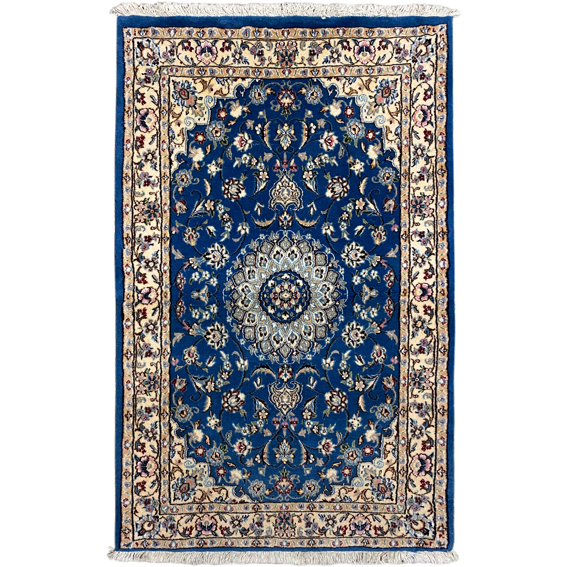Nain Teppich Blau, 120x77 cm - German Carpet Shop