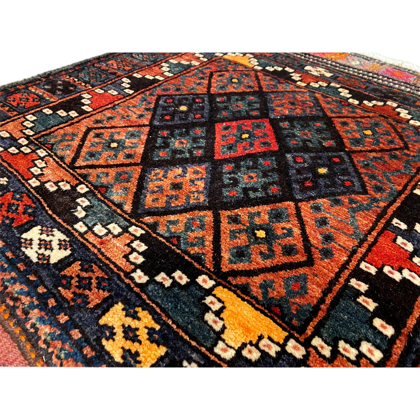 ハメダン ポシュティ 絨毯 - 76x72 cm