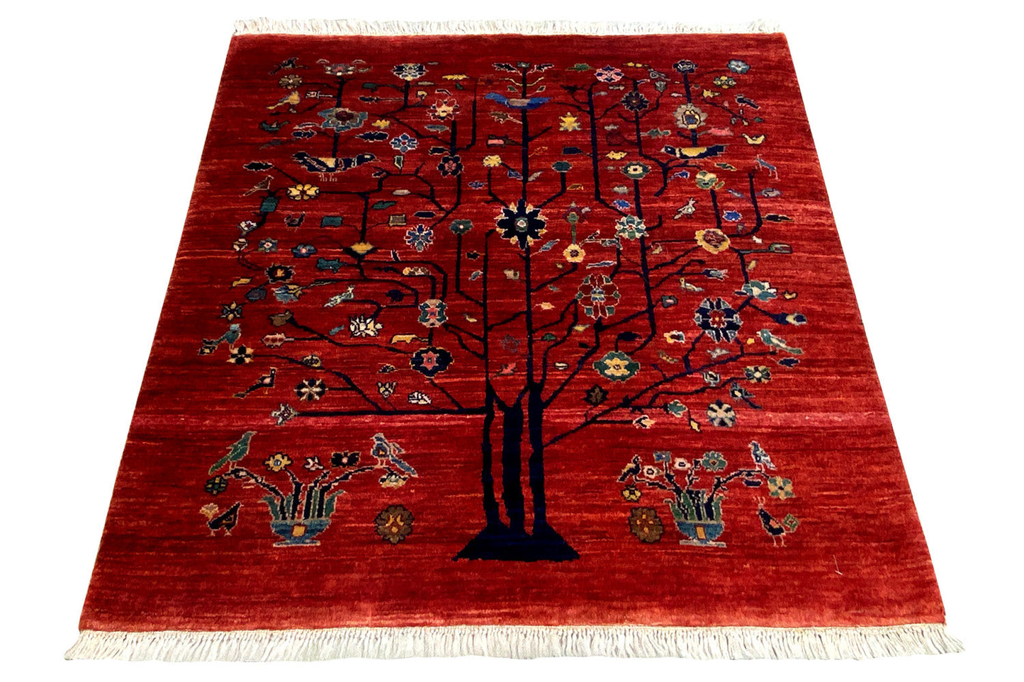 Qashqai Exklusiv 19856 - (110x107 cm) - Premium Teppich from German Carpet Shop - Just €950! Shop now at German Carpet Shop