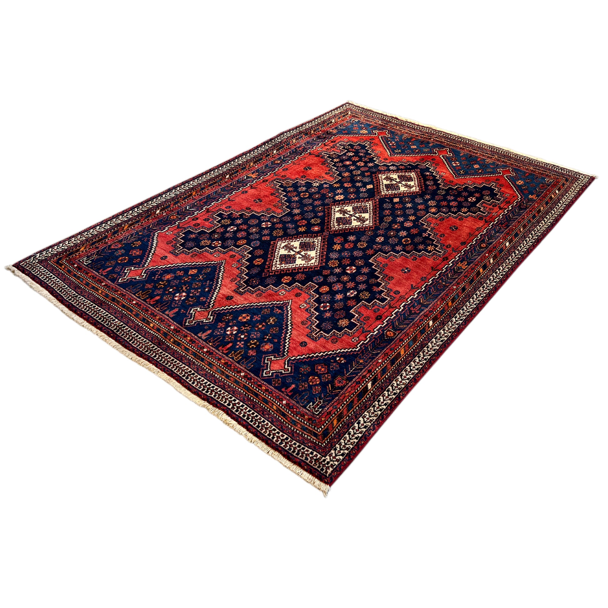 Sirjan Teppich 256x174 cm - Premium Sirjan Teppiche from German Carpet Shop - Just €675! Shop now at German Carpet Shop