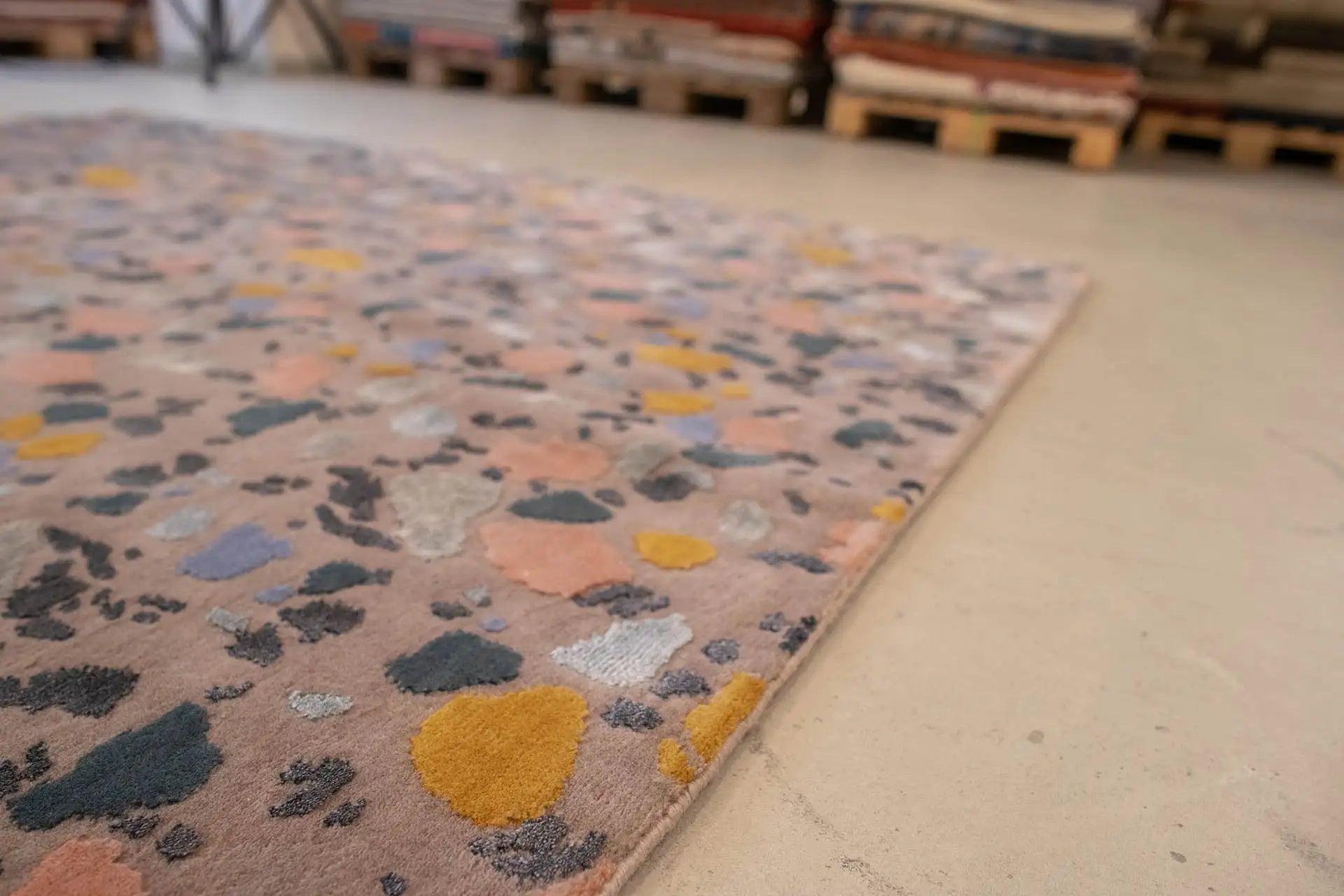 Designer Rug by Pascal Walter - Terrazzo (205x152 cm) - German Carpet Shop