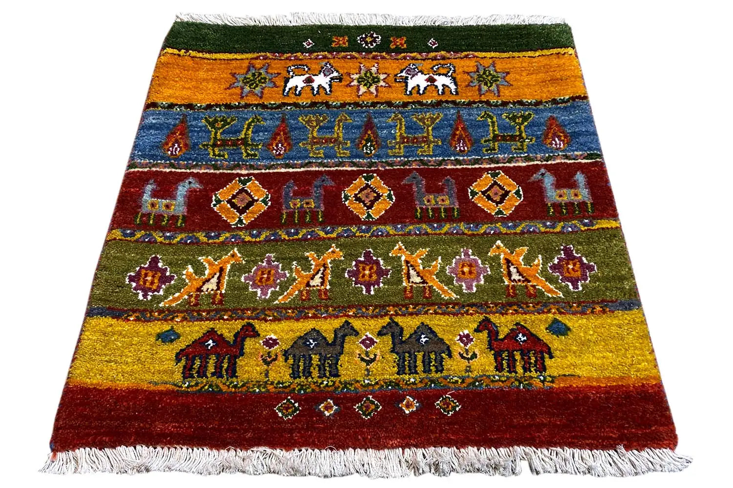 Gabbeh Lori - (63x62cm) - German Carpet Shop