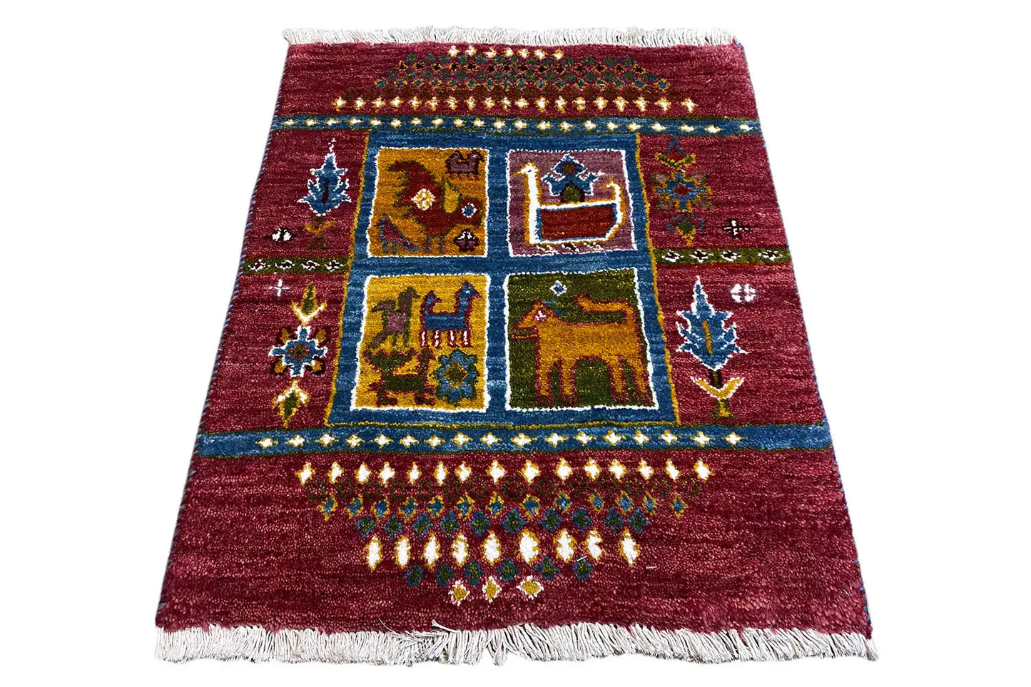Gabbeh Lori - (63x52cm) - German Carpet Shop