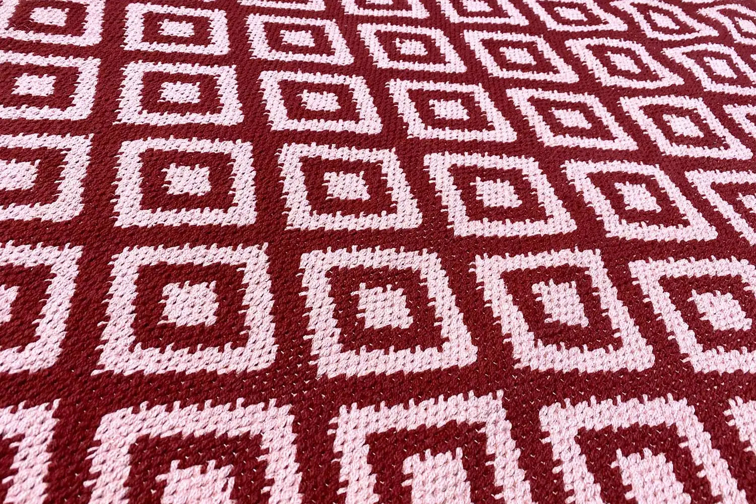 Moderner Kelim - Samak 04 Red - German Carpet Shop