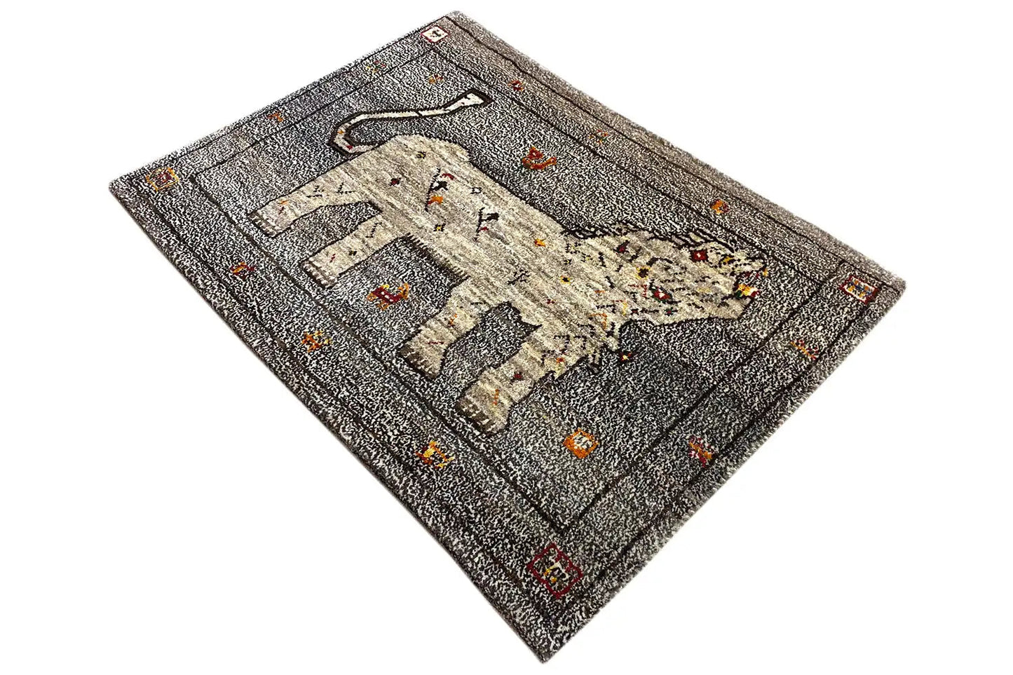 Löwen Gabbeh (95x67 cm) - German Carpet Shop