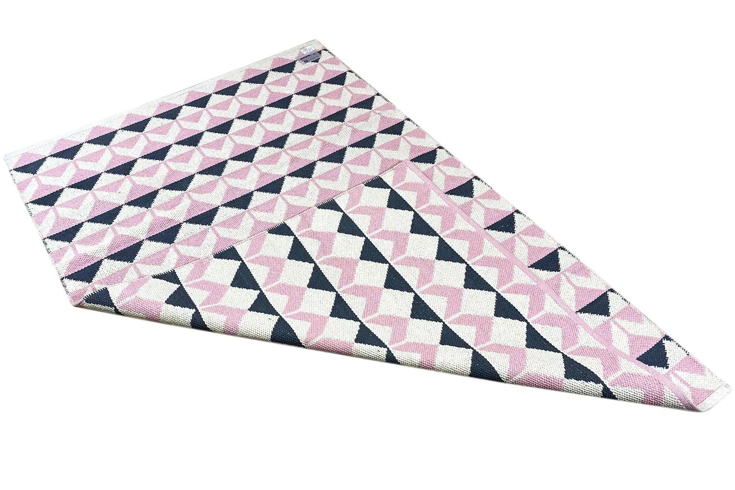 Moderne Kelim - Samak 05 Pink - German Carpet Shop