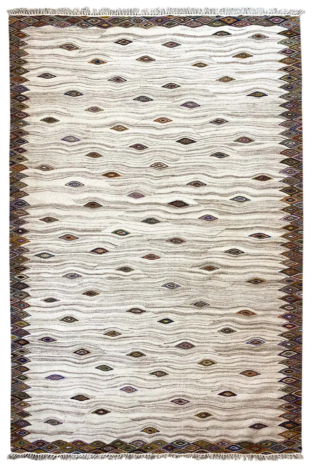 Moderne Kelim - Dhurrie - (160x230 cm) - German Carpet Shop