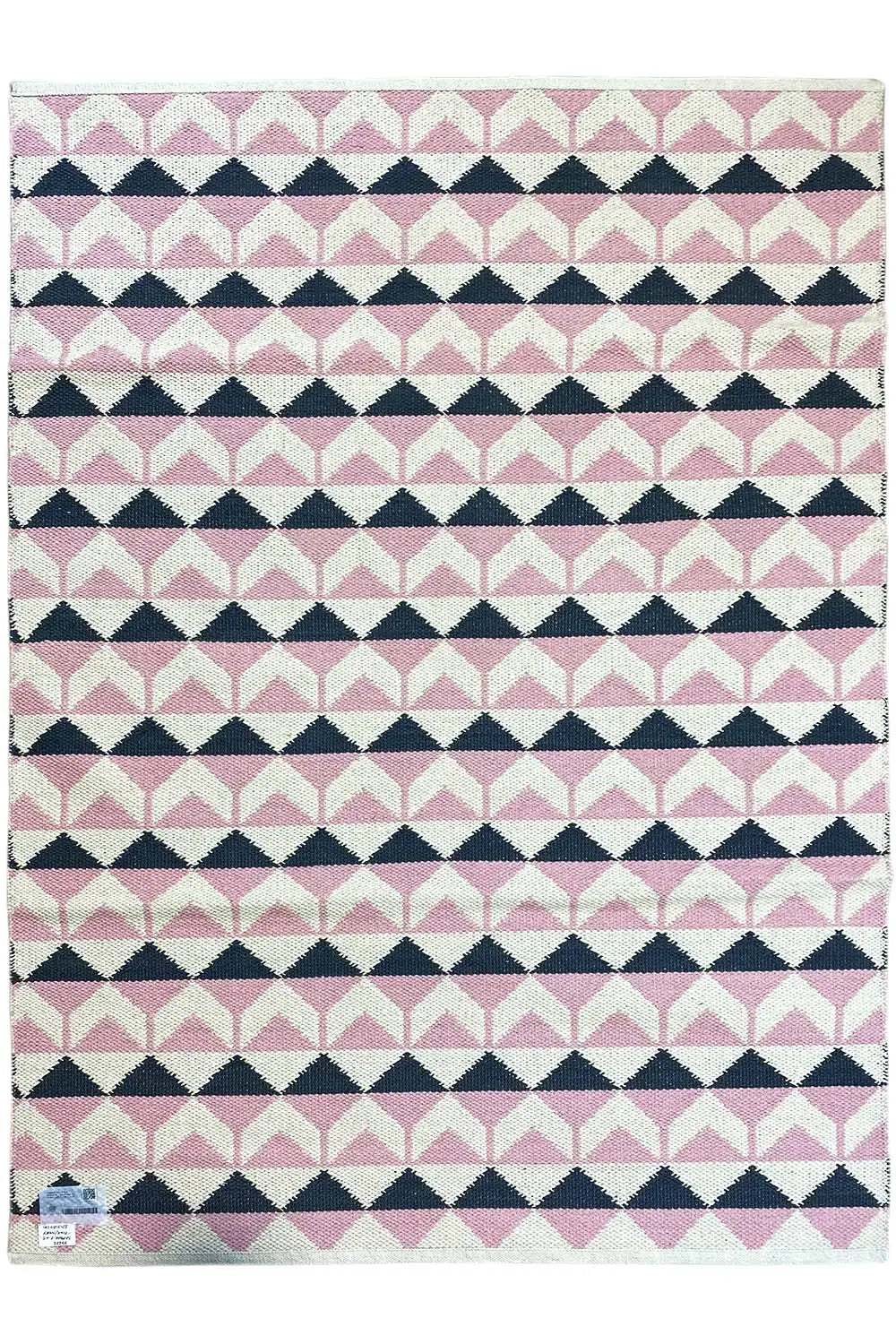 Moderne Kelim - Samak 05 Pink - German Carpet Shop