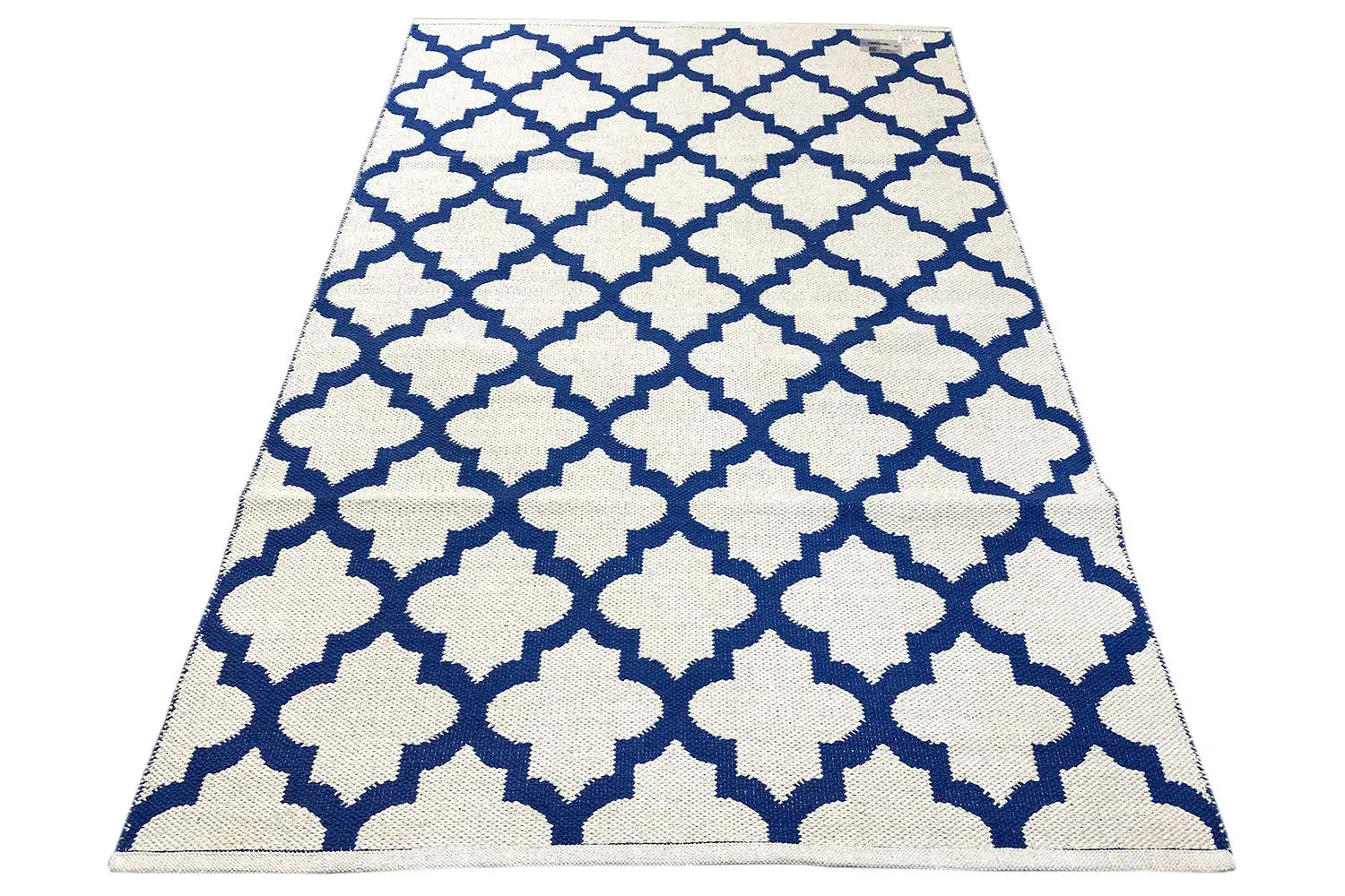Moderner Kelim - Samak 03 Blue - German Carpet Shop