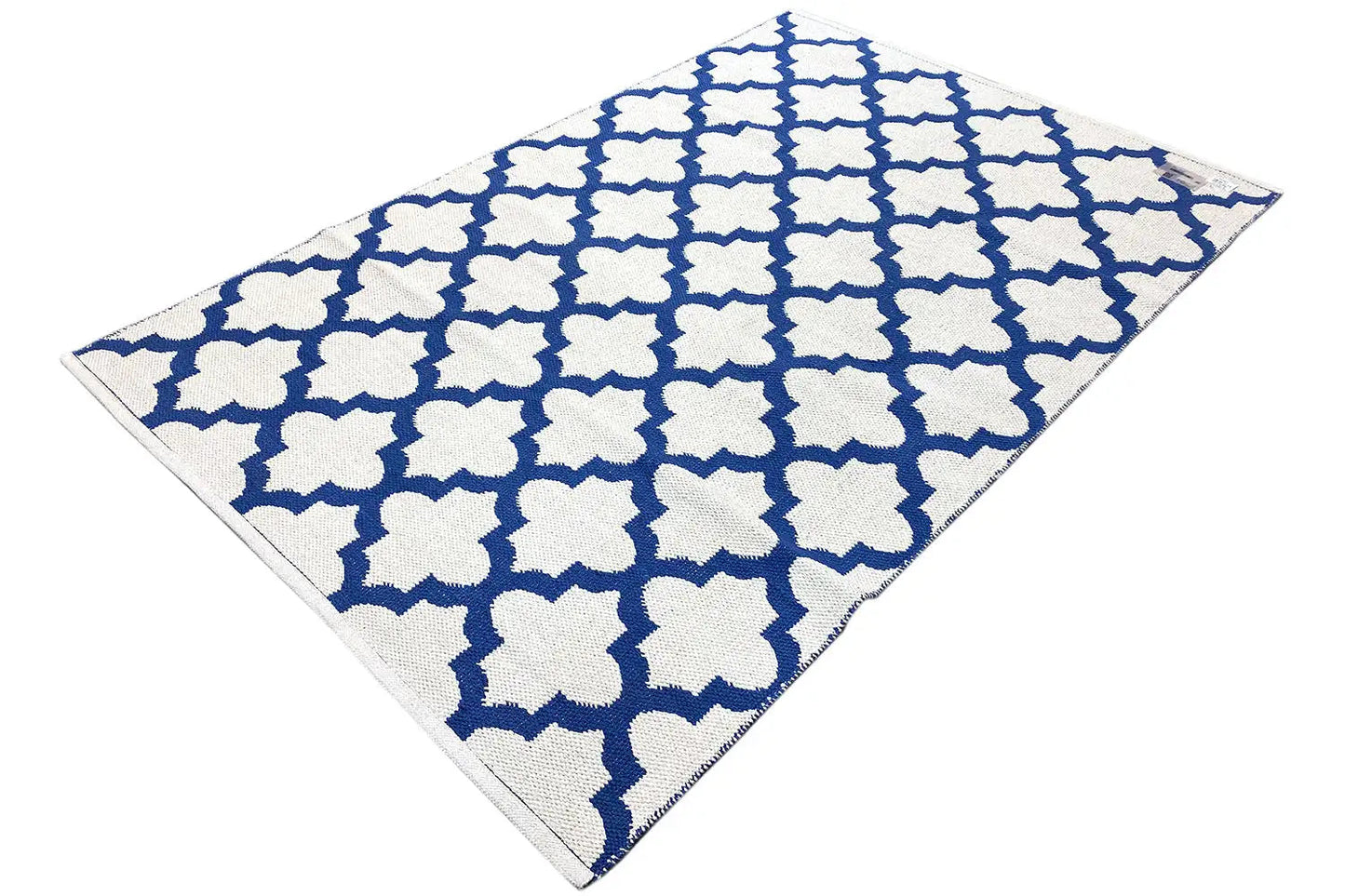 Moderner Kelim - Samak 03 Blue - German Carpet Shop