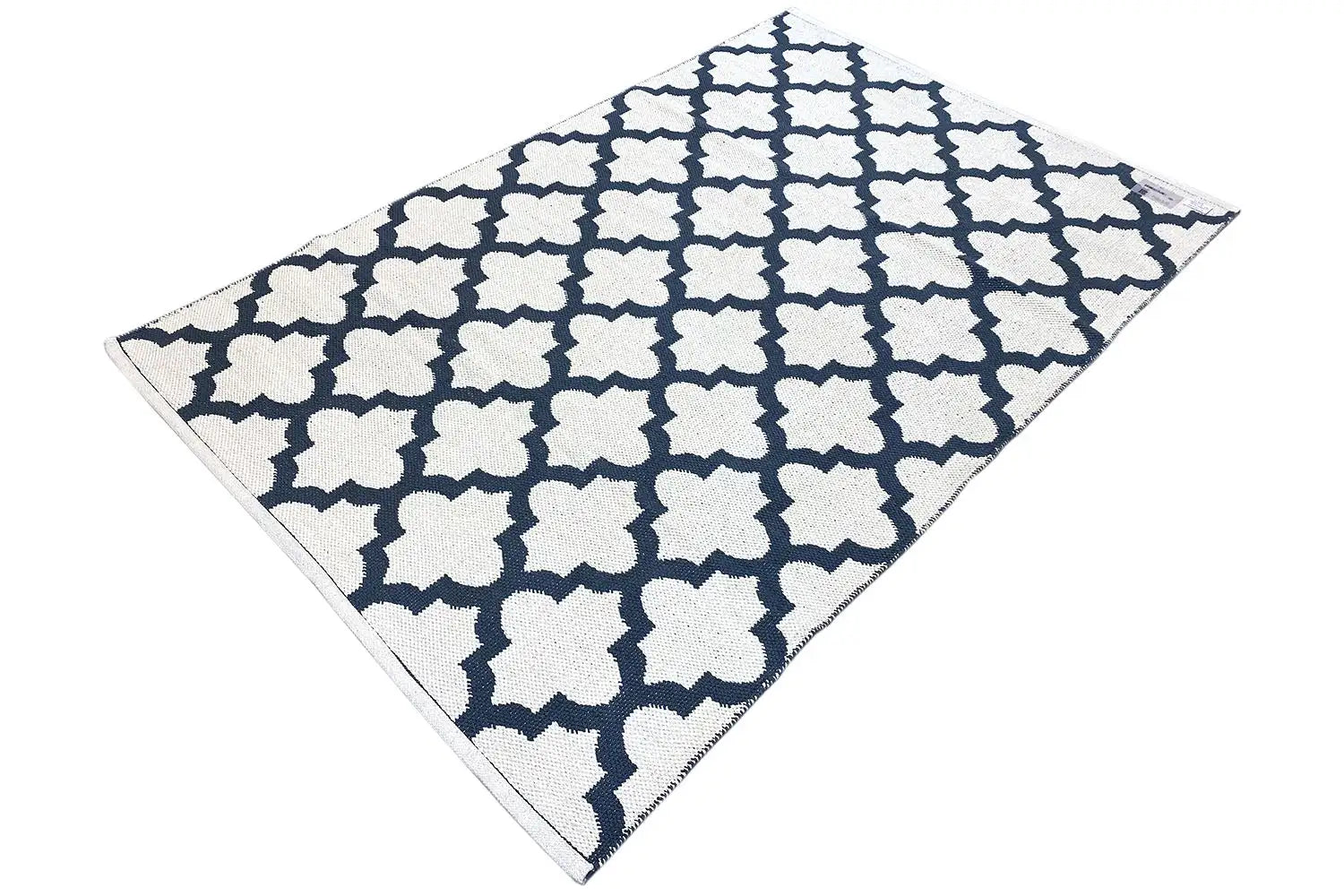 Moderner Kelim - Samak 03 Black - German Carpet Shop