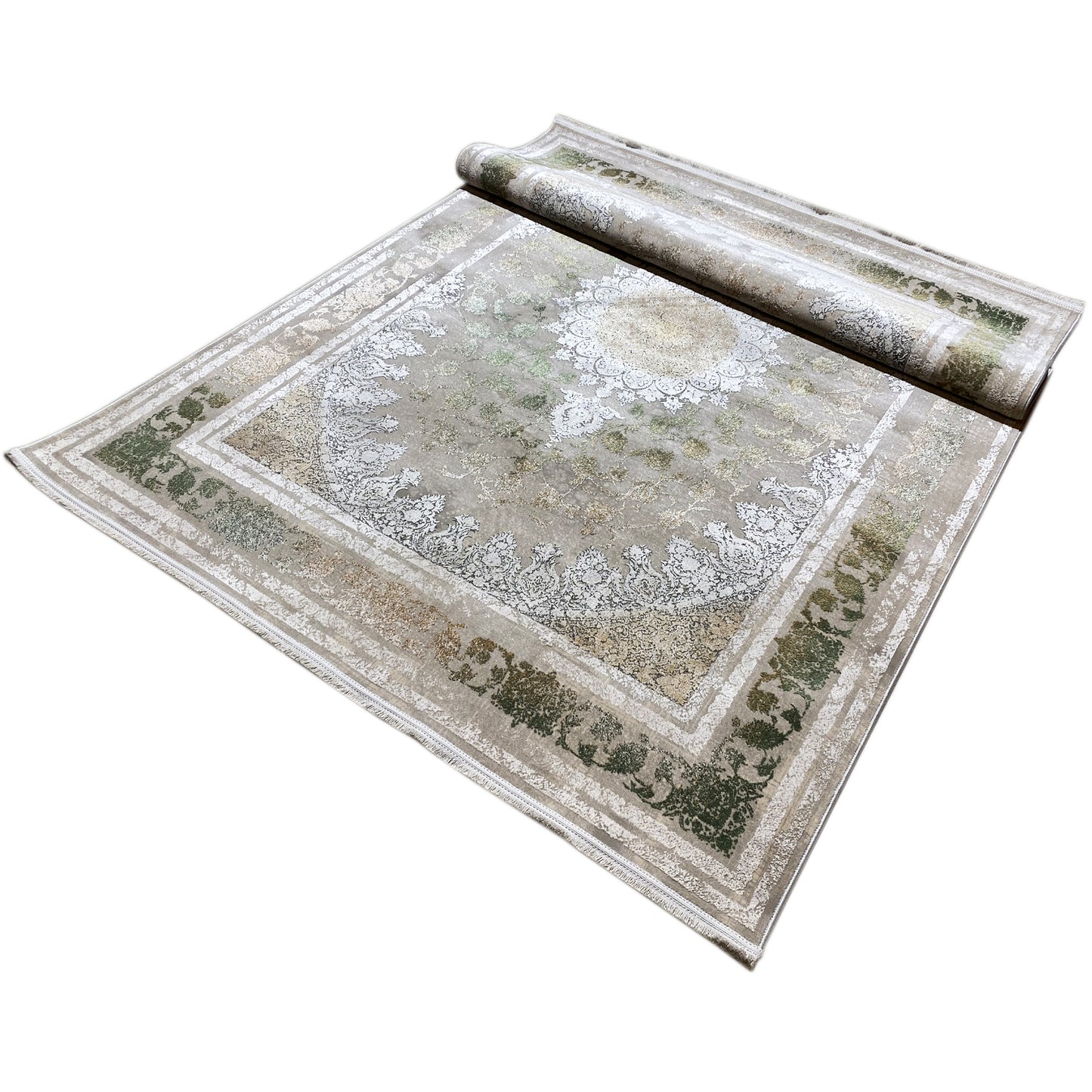 森のシルバー 170x240cm