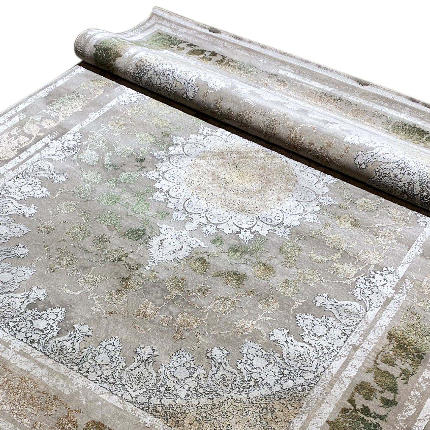 森のシルバー 170x240cm