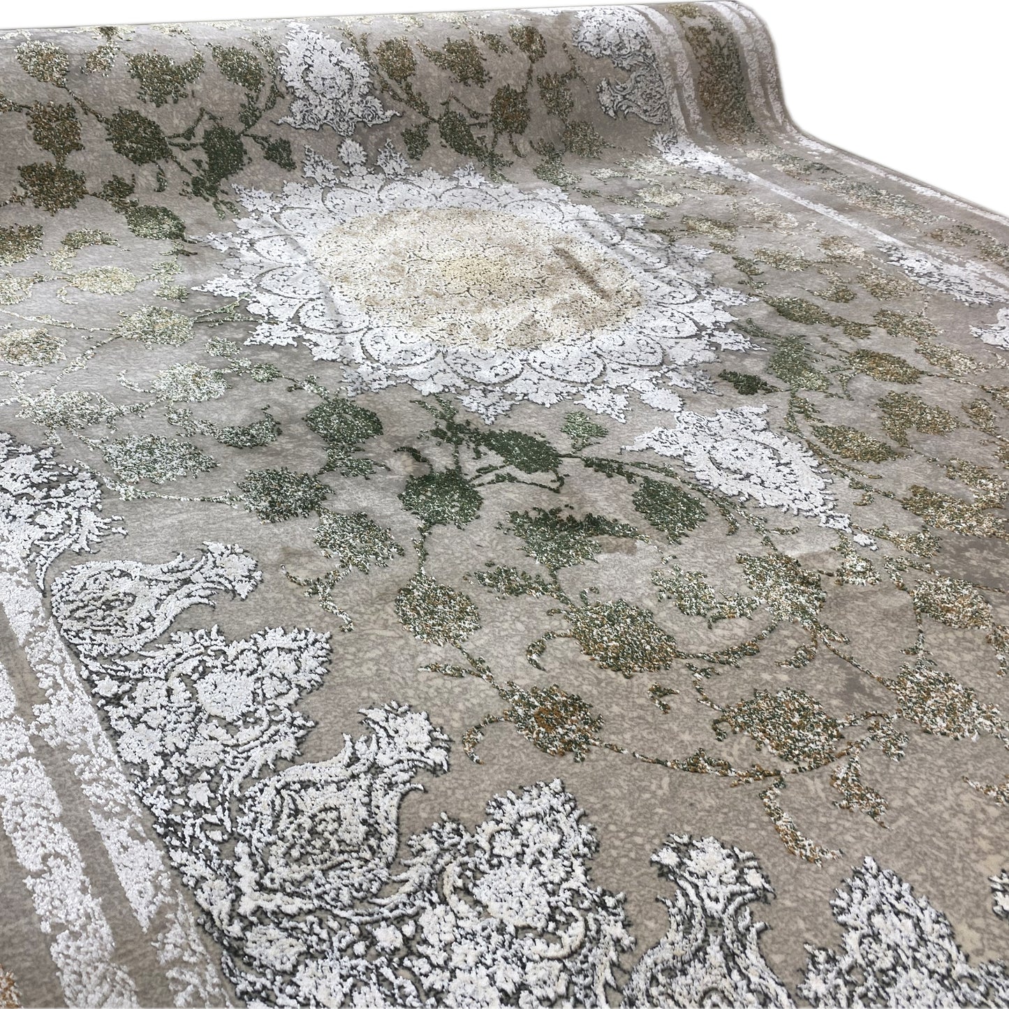 森のシルバー 170x240cm