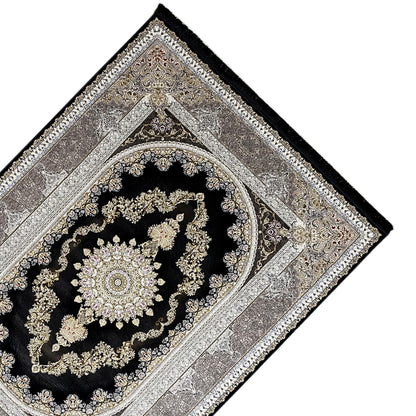 マリンブルーのカーペット 170x240cm