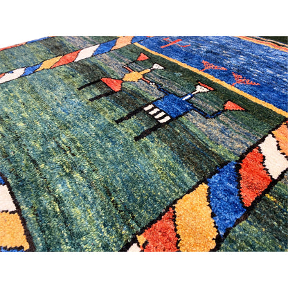 ギャベ絨毯 170x140 cm