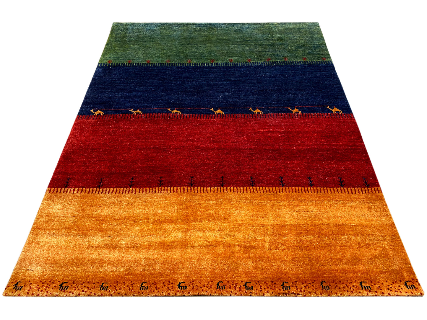 ギャッベカーペット 196x153cm