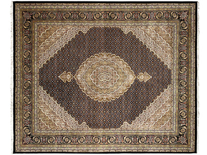 インドタブリーズカーペット - 302x243cm