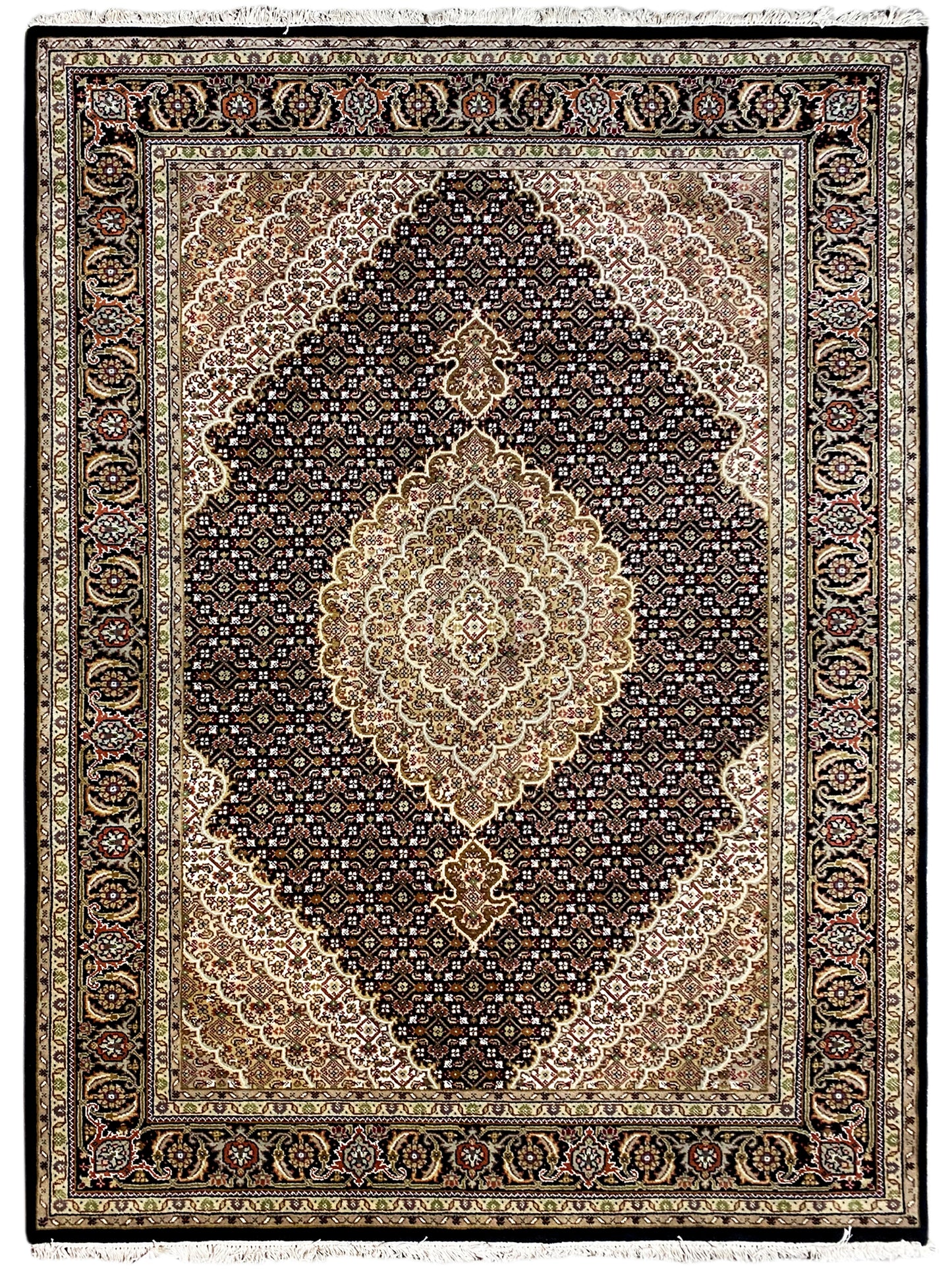 インドタブリーズカーペット - 234x170cm