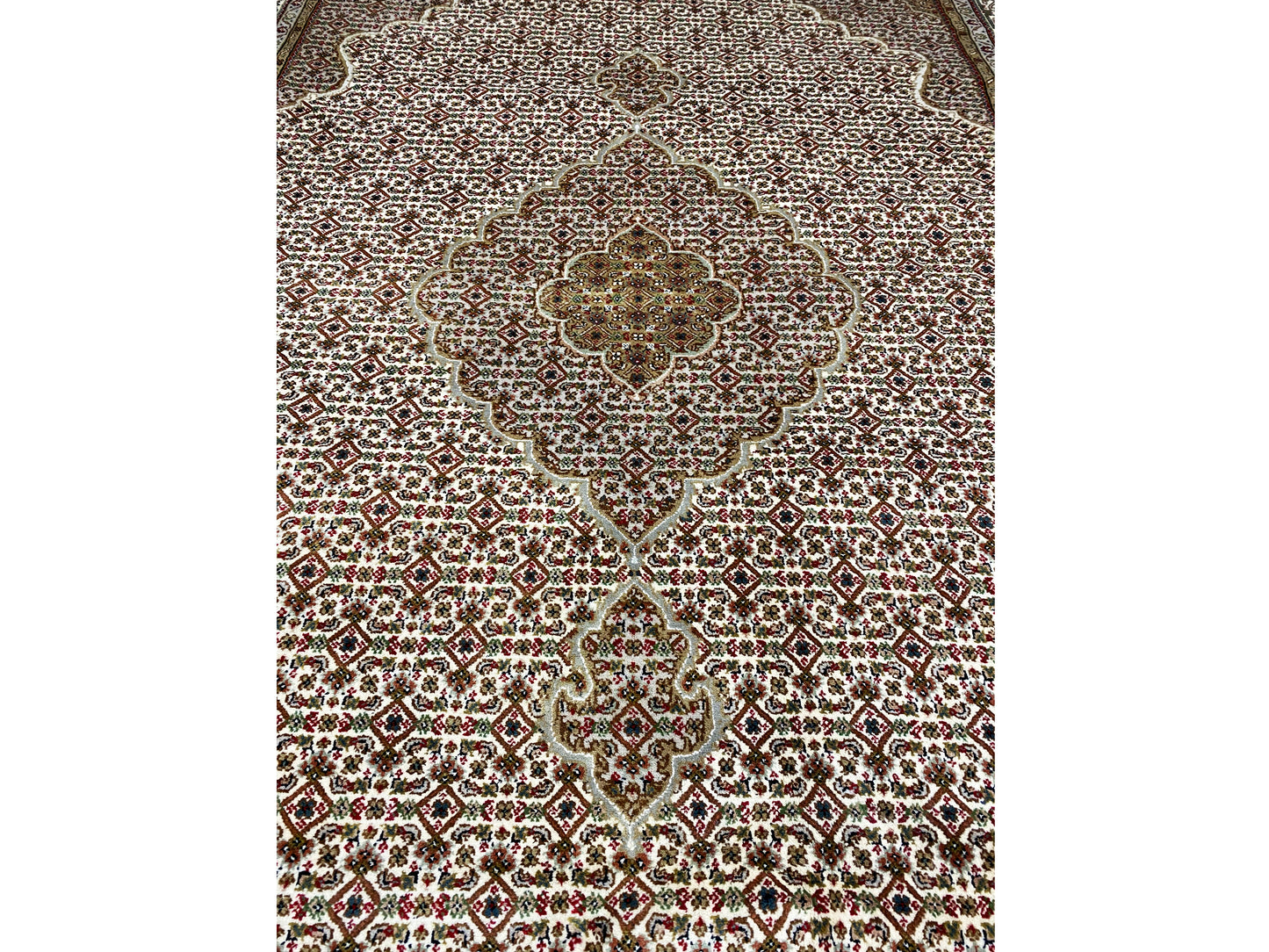 インド タブリーズ カーペット - 1819415 (302x200 cm)