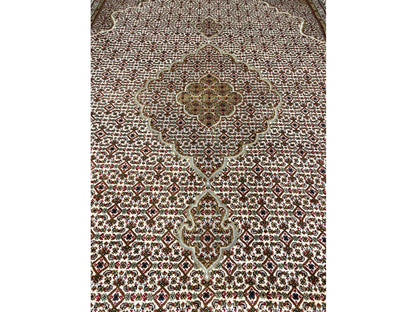 インド タブリーズ カーペット - 1819415 (302x200 cm)