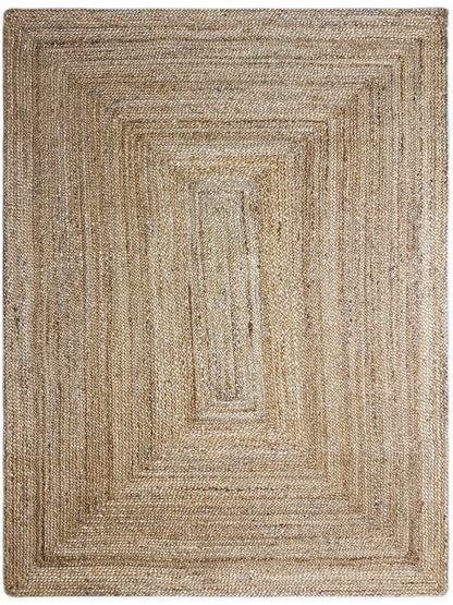 ジュートラグ - ナチュラル - 140x200 cm