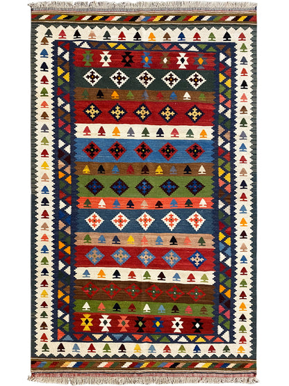 ケリムカーペット - 228x128cm