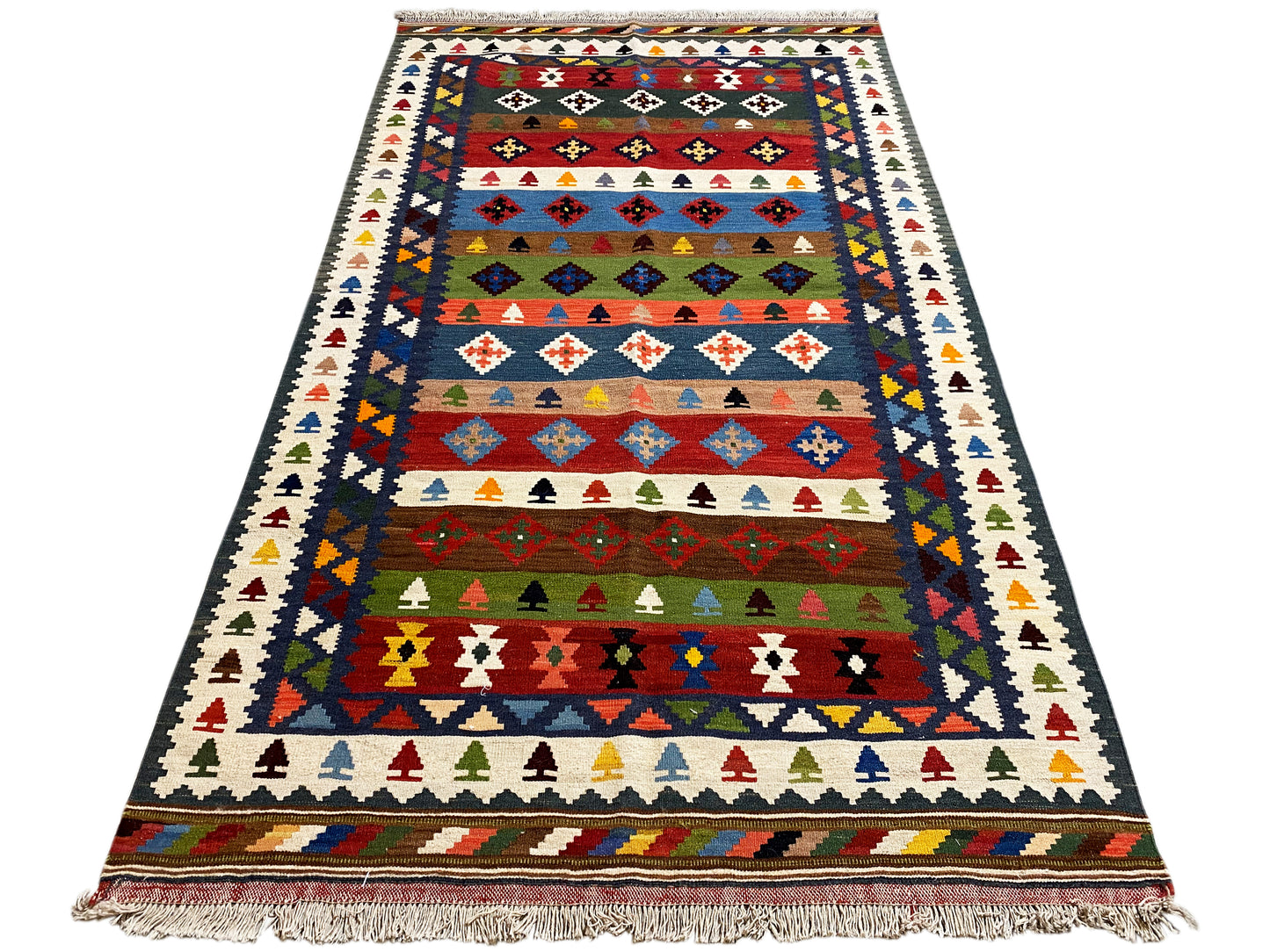 ケリムカーペット - 228x128cm