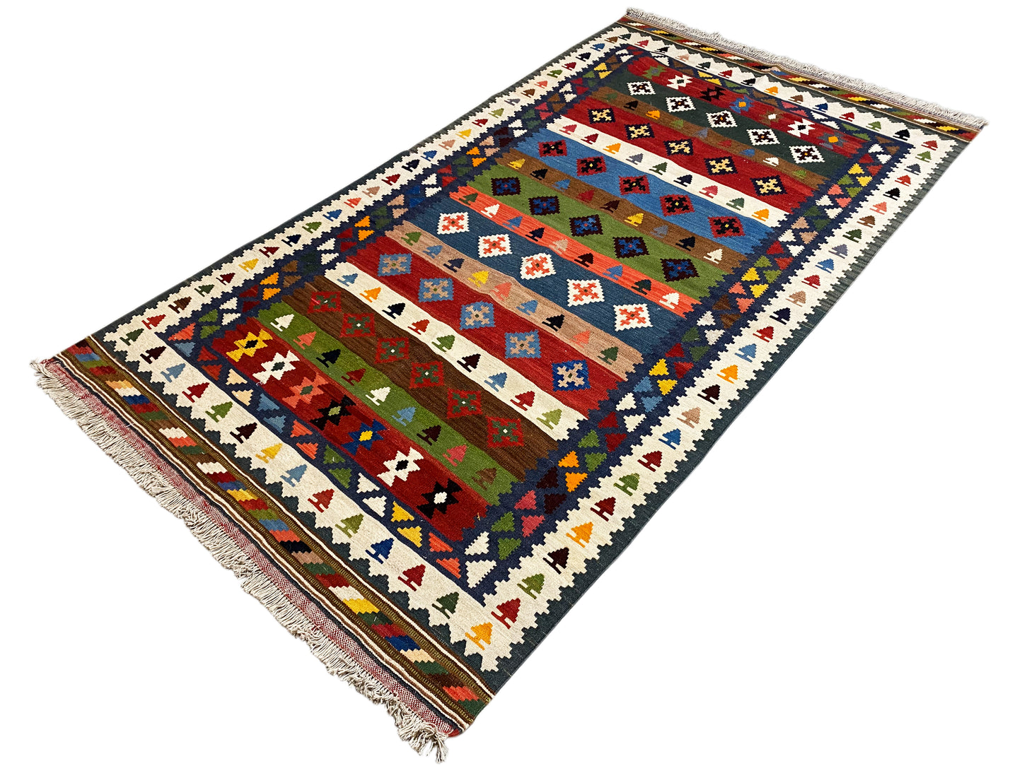 ケリムカーペット - 228x128cm